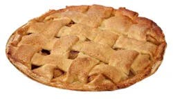 Apple Lattice Pie Whole 9 Inch - Ea