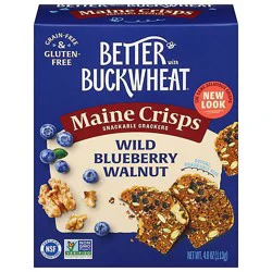 Maine Crisp Crisps Blueberry Walnut - 4 Oz