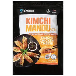 O'food Kimchi Chicken Cheese Dumplings - 24 Oz