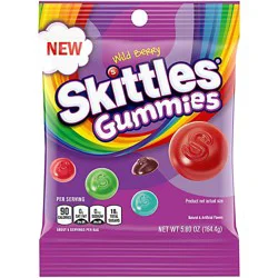 Skittles Wild Berry Gummy Candy Bag - 5.8 Oz