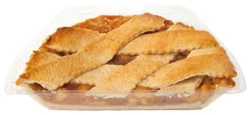 Apple Lattice Pie Half 9 Inch - Ea