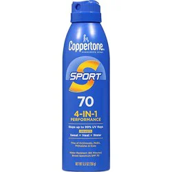 Coppertone Sport Spray Spf 70 - 5.5 Oz