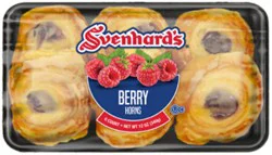Svenhard's Berry Horns - 6 Count