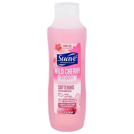 slide 1 of 1, Suave Naturals Wild Cherry Blossom Shampoo - 22.5 Fl. Oz., 22.5 fl oz