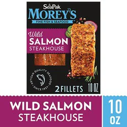 Wild Salmon Steakhouse Seasoned - 0.625 Lb