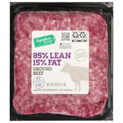 Signature Select 85% Lean 15% Fat Ground Beef