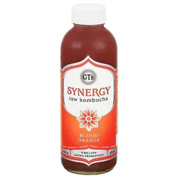 Synergy The Real Kombucha Blood Orange - 16 Fl. Oz.