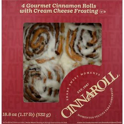 Cinnaroll Cream Cheese Frosting Cinnamon Rolls - 18.8 Oz