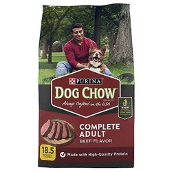 Purina Chow Beef Pet Dry Dog Food - 18.5 Lb