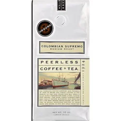 Peerless Coffee & Tea Columbia Reserve Light Roast - 10 Oz