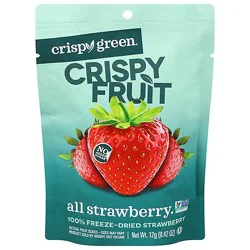 Crispy Green Crispy Fruit All Strawberry Single - 0.42 Oz