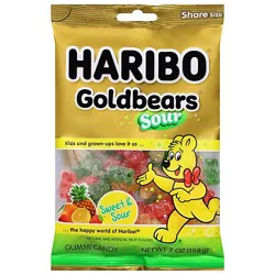 Haribo Sour Goldbears - 7 Oz