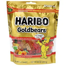 Haribo Goldbears Stand-Up Resealable Bag - 14 Oz