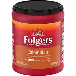 Folgers Colombia Coffee - 9.6 Oz