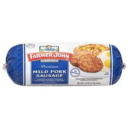 Farmer John Pork Sausage Roll Original - 16 Oz