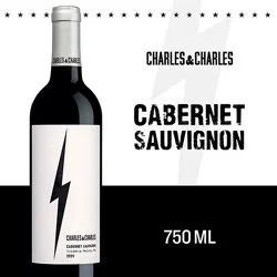 Charles & Charles Bolt Cabernet Sauvignon Red Wine Bottle - 750 Ml