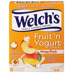 Welch's Mango Peach Fruit N Yogurt - 5.6 Oz