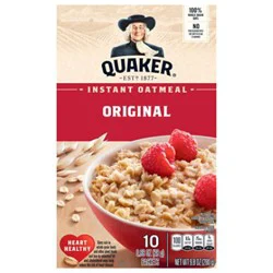 Quaker Regular Instant Oatmeal - 9.8 Oz