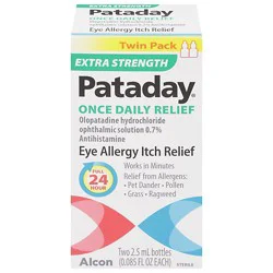Pataday Once Daily Relief Extra Strength Twin Pack - 2-2.5 Ml