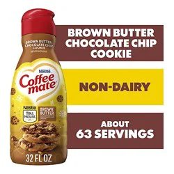 Nestle Coffee Mate Brown Butter Chocolate Chip Cookie Liquid Coffee Creamer - 32 Fl Oz