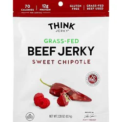 Think Jerky Beef Sweet Chipotle - 2.2 Oz