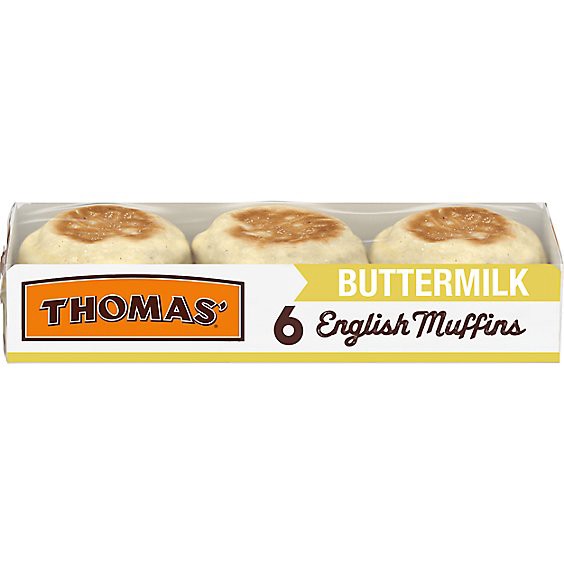 slide 1 of 1, Thomas' Limited Edition Buttermilk English Muffins - 13 Oz, 13 oz