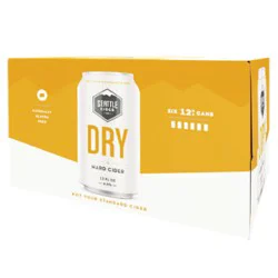 Seattle Cider Dry In Cans - 6-12 Fz