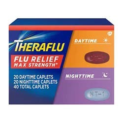 Theraflu Daytime And Nighttime Caplet Pack - 40 Count