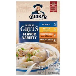 Quaker Variety Instant Grits - 9.8 Oz