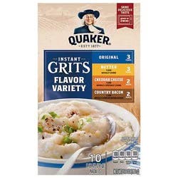 Quaker Variety Instant Grits - 9.8 Oz