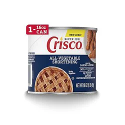Crisco Vegetable Shortening - 16 Oz