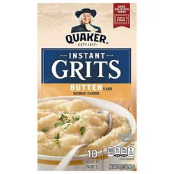 Quaker Butter Instant Grits - 9.8 Oz