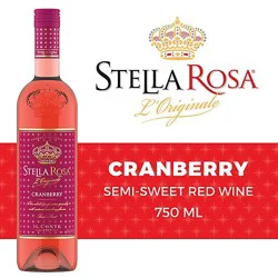 Stella Rosa Cranberry Wine - 750 Ml
