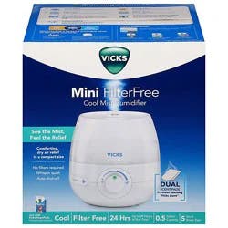 Vicks Half Gallon Ultrasonic Refresh Cool Mist Humidifier - Each