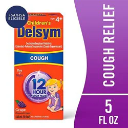 Delsym Childrens Grape Cough Relief Liquid - 5 Fl. Oz.