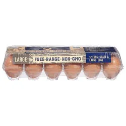 Dutch Farms Free Range Large Eggs - 12 Count