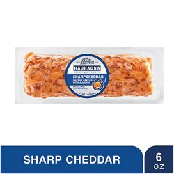 Kaukauna Sharp Cheddar Spreadable Cheese Log - 6 Oz