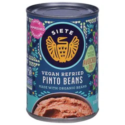 Siete Refried Pinto Beans - 16 Oz