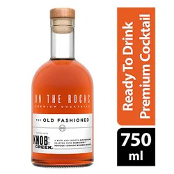 On The Rocks Knob Creek Old Fashioned Ready To Drink Cocktail - 750 Ml