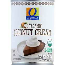O Organics Coconut Cream - 13.5 Fz