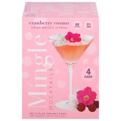 Mingle Mocktails Mocktail Crnbry Cosmo - 12 Fz
