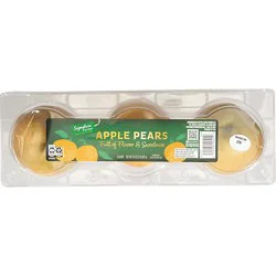 Signature Select/farms Apple Pears 3 Ct - 3 Ct