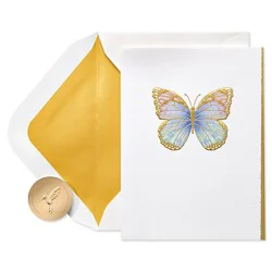 Papyrus Butterfly Spring Friendship Card - Each