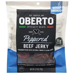 Oberto Peppered Beef Jerky - 2.7 Oz