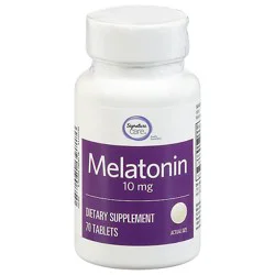 Signature Select/care Melatonin 10 Mg Tabs - 70 Count