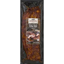 Big Shoulders Smokehouse Baby Back Pork Ribs Sweet & Smoky Bbq - 32 Oz