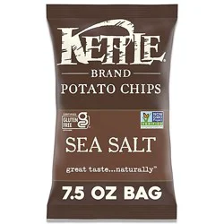 Kettle Brand Sea Salt Kettle Potato Chip - 7.5 Oz