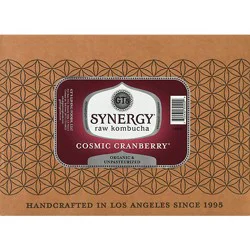 Gt's Synergy Cosmic Cranberry Kombucha - 12-16 Fl. Oz.