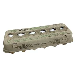 Wilcox Eggs Cage Free Jumbo White - 12 Ct
