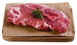 Haggen Pork Shoulder Blade Steak Bone-In All Natural Raised In The Usa - 1 Lb.